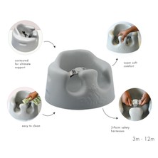 Bumbo Floor Seat , 03-12 Aylık Bebekler için Koltuk (Mimosa)