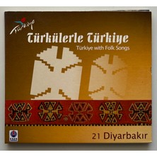 Türkülerle Türkiye 21 Diyarbakır CD (Orjnal Dönem Baskı Cd)