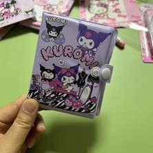 Hediye Vakti Kawaii Sanrioo Kuromi Karakterler Mini Defter Kalem Set