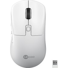 Lecoo WS216 Kablosuz 1600DPI 7 Tuşlu Optik Mouse Beyaz