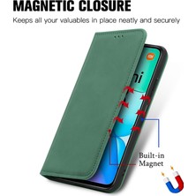 LR Joyful Redmi 13 Gizli Manyetik Deri Katlanır Standlı Telefon Kapağı (Yurt Dışından)