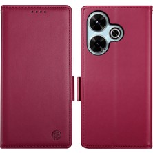 LR Joyful Redmi 13 / Note 13R 5g / Poco M6 4g Cüzdan Pu Deri Standlı Telefon Kabuğu (Yurt Dışından)