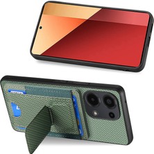 LR Joyful Redmi Note 13 Pro 4g / Poco M6 Pro 4g Kart Tutucu Deri Kaplama Telefon Kapağı (Yurt Dışından)