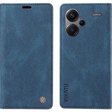 LR Joyful Redmi Note 13 Pro+ 5g Manyetik Otomatik Emilmiş Deri Cilt-Dokunmatik Telefon Kapağı (Yurt Dışından)