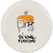 King Of Everything Yuvarlak Tabak 27CM