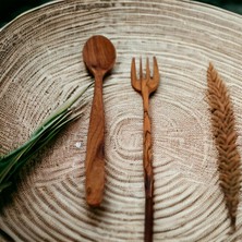 Haddizat Zeytin Ağacı Ahşap Tahta Kaşık Seti