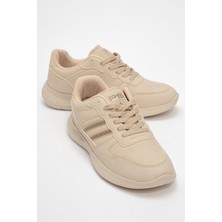 Ccway Kadın Spor Ayakkabı Bej Bej