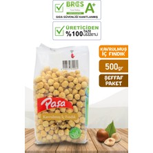 Paşa Kuruyemiş Kavrulmuş Fındık Içi 500 gr (Şeffaf Paket)