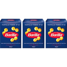 Barilla Farfale Tonde/fiyonk 3X500 Gram