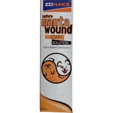 Zonaks Manta Wound Care (Kedi , Köpek ,güvercin ve Kuşlar Için Yaraa Bakım Solusyonu 200 cc
