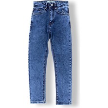 RG Brand Çocuk Unisex Düğme Detaylı Jean
