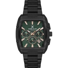 Daniel Klein DK.1.13801-4 Exclusive Tüm Fonksiyonları Aktif Suya Dayanıklı Çelik Kaplama Siyah Erkek Kol Saati