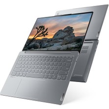 Lenovo Yoga Slim 6 Ryzen 5 7540U 16GB Lpddr5 Ram 1tb SSD 14" OLED Wuxga Dolby Vision Windows 11 Home L82X3004GTXWH02 + Zetta Çanta