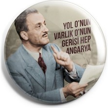 Major Selection Necip Fazıl Kısakürek Sözü Iğneli Çanta Rozeti