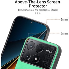 4U Sky Anti-Düşen Telefon Kılıfı Için Xiaomi Poco X6 Pro 5g Deri Arka Kılıf Magsafe Cilt-Dokunmatik Telefon Kapak-Mavi ile Uyumlu (Yurt Dışından)