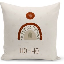 Bertille Home Yılbaşı Serisi Çift Tarafı Dijital Baskılı  4'lü Kırlent Kılıfı Seti (Christmas Noel Cushion Cover)