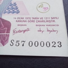 Escoines Koleksiyon 7.emisyon 1 Milyon Türk Lirası Ca/lekeli Eski Kağıt Para - 3996366B8DB1486C71