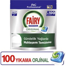 Fairy Professional Bulaşık Makinesi Deterjanı Kapsülü 100 Yıkama