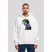 Swozz Joker Baskılı 3 Ip Kalın Kumaş Unisex Sweatshirt Hoodie