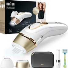 Braun Premium Epilasyon Seti, 2 Başlıklı , Traş Makinesi, Tüy Alma Cihazı , Çanta, Evde Tüy Alma Full Set