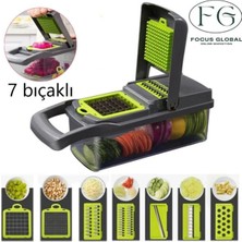 Nicer Dicer Cutter Plus Pratik Sebze Doğrayıcı Rende Practical Vegetable Slicer Sebze Dilimleyici ROYALEKS-094