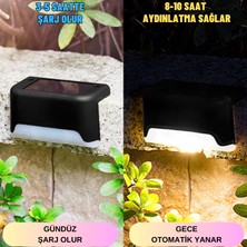 Dekohop Köşebent Solar Güneş Enerjili LED Lamba ile Merdiven, Veranda ve Bahçenizde Dekoratif Aydınlatma