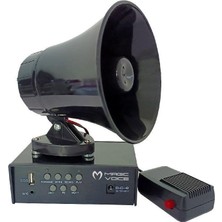 Magicvoice MV-800 Sütçü Anons Sistemi Hazır Set +Mikrofonlu