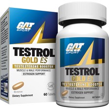 Gat Sport Testrol Gold Es Tribulus + Arginine + Selenium + Fenugreek + Saw Palmetto + Ginkgo Biloba - 60 Tablet