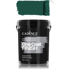 Cadence OCF19 Zümrüt Yeşil Akrilik Duvar Boyası - One Coat Finish 2.5lt
