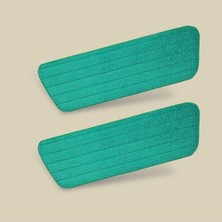 Mediterian İkili Yeşil Temizlik Bezi Seti, Hızlı ve Verimli Temizlik İçin Kusursuz Seçim