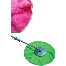 Mediterian Döner Başlıklı Havlu Mop Yedek Balerina Temsan TM078 (1 Adet)