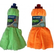 Mediterian 2 Adet Mikrofiber Havlu Mop Large Yedek, Türkiye Menşei, Temizlik Seti