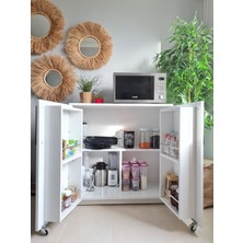 Avm Park Erzak Dolabı 90 Beyaz