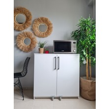Avm Park Erzak Dolabı 90 Beyaz