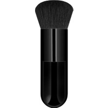 Demstar Professional Make-Up Luxury Full Black Kabuki Fondöten Ve Allık Makyaj Fırçası