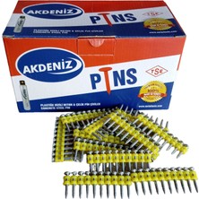 Akdeniz 2.9X27 mm Metal - Beton Pin Kademeli Tabanca Çivisi Gazsız