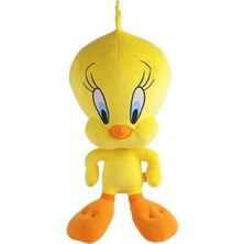 Aurora12 35CM Sevimli Küçük Sarı Ördek Klasik Tweety Peluş Oyuncak (Yurt Dışından)