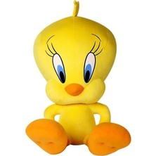 Square 35CM Sevimli Küçük Sarı Ördek Klasik Tweety Peluş Oyuncak (Yurt Dışından)