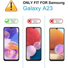 Etiget Samsung Galaxy A23 Ekran Koruyucu, Temperli Cam Hd 3'lü Paket