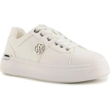 U.S. Polo Assn. 4f Also 4pr Kadın Sneaker Ayakkabı Beyaz