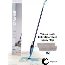 Moppak 360 Derece Dönen Su Püskürtmeli Sprey Mop