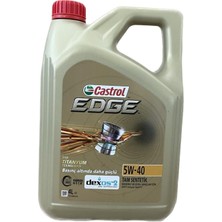 Castrol Edge 'Gm Dexos 2' 5W-40 4 Litre Motor Yağı ( Üretim Yılı: 2023 )