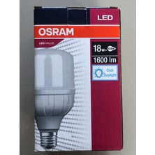 Osram 3 Adet Osram LED Value Jumbo 18W=104W 1600 Lümen 6500KELVİN Beyaz