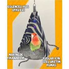 Ozzi Petshop Ozzi Petshop Cennet Papaganı Için Özel Kuş Hamağı Kuş Çadırı Oyuncak