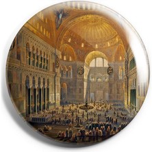 Major Selection Ayasofya Camii Iğneli Çanta Rozeti