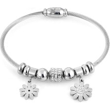 Daniel Klein Kadın Çelik Bileklik DKJ.3.1060-1