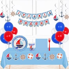 Denizci Temalı 16 Kişilik Ekonomik Parti Seti