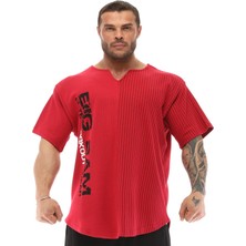 Big Sam Oversize Bodybuilding Rag Top T-Shirt Big Sam 3248