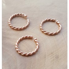 Canka Burgu Gümüş Yüzük