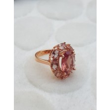 Canka Sultanit Taşlı Gümüş Yüzük